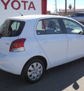 toyota yaris 2010 white gasoline 4 cylinders front wheel drive automatic 79925