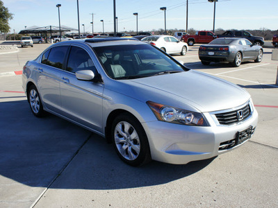 honda accord 2009 silver sedan gasoline 4 cylinders front wheel drive automatic 76087