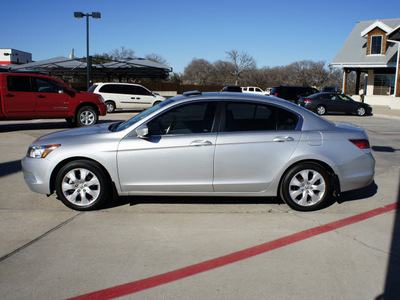 honda accord 2009 silver sedan gasoline 4 cylinders front wheel drive automatic 76087