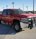 chevrolet silverado 2500hd 2009 red lt gasoline 8 cylinders 2 wheel drive automatic 76087