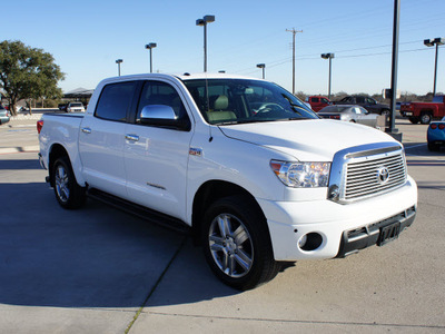 toyota tundra 2011 white limited flex fuel 8 cylinders 4 wheel drive automatic 76087