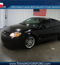 chevrolet cobalt 2009 black coupe ss gasoline 4 cylinders front wheel drive 5 speed manual 76108