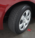 kia optima 2009 red sedan lx gasoline 4 cylinders front wheel drive automatic 76108