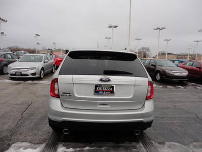 ford edge 2012 silver se gasoline 6 cylinders front wheel drive automatic with overdrive 60546