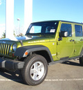 jeep wrangler unlimited 2008 green suv rubicon gasoline 6 cylinders 4 wheel drive automatic 80504