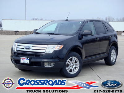 ford edge 2007 black suv sel plus gasoline 6 cylinders all whee drive automatic 62708