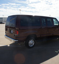 ford econoline wagon 2007 dk  red van xlt sd gasoline 8 cylinders rear wheel drive automatic with overdrive 76108