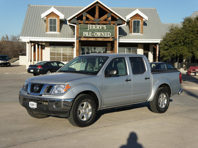 nissan frontier 2010 silver se gasoline 6 cylinders 2 wheel drive automatic with overdrive 76087