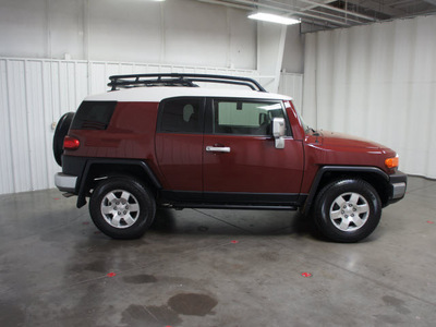 toyota fj cruiser 2008 dk  red suv 4x4 gasoline 6 cylinders 4 wheel drive automatic 76108