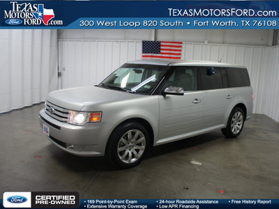 ford flex 2011 silver limited gasoline 6 cylinders front wheel drive automatic 76108