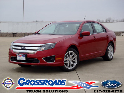 ford fusion 2012 red sedan sel flex fuel 6 cylinders front wheel drive automatic 62708