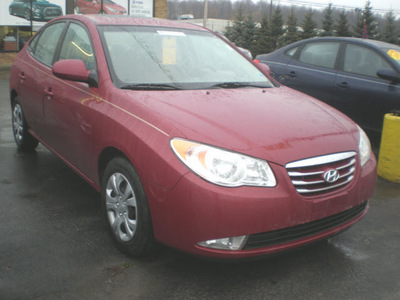 hyundai elantra 2010 maroon sedan gasoline 4 cylinders front wheel drive automatic 13502