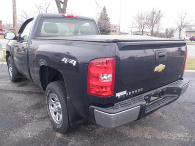 chevrolet silverado 1500 2008 blue pickup truck gasoline 6 cylinders 4 wheel drive automatic 14224