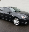 mazda mazdaspeed3 2008 black hatchback grand touring gasoline 4 cylinders front wheel drive 6 speed manual 98371