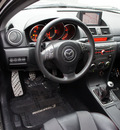 mazda mazdaspeed3 2008 black hatchback grand touring gasoline 4 cylinders front wheel drive 6 speed manual 98371