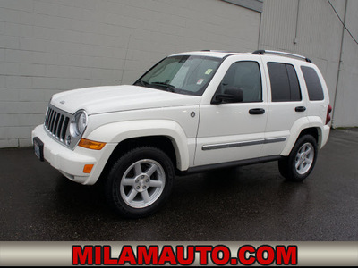 jeep liberty 2007 white suv limited gasoline 6 cylinders 4 wheel drive automatic with overdrive 98371