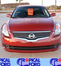 nissan altima 2008 red sedan s gasoline 4 cylinders front wheel drive automatic 32837