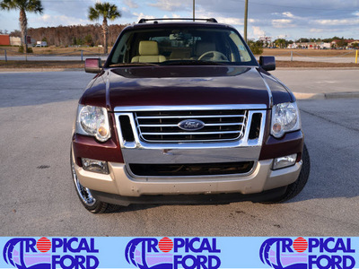 ford explorer 2007 burgundy suv eddie bauer gasoline 6 cylinders rear wheel drive automatic 32837