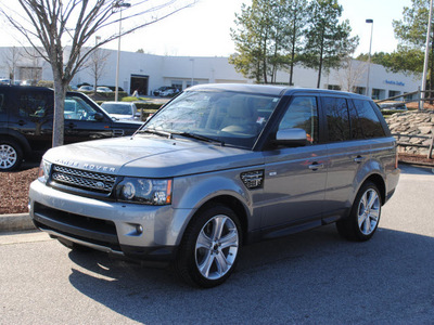 range rover range rover sport 2012 gray suv supercharged gasoline 8 cylinders 4 wheel drive shiftable automatic 27511