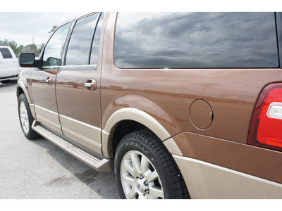 ford expedition el 2011 brown suv xlt flex fuel 8 cylinders 2 wheel drive automatic 77388