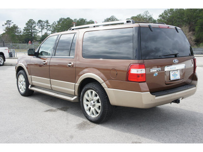 ford expedition el 2011 brown suv xlt flex fuel 8 cylinders 2 wheel drive automatic 77388