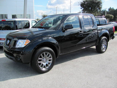 nissan frontier 2012 black sv gasoline 6 cylinders 2 wheel drive automatic 33884