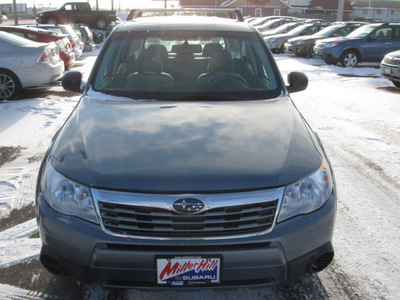 subaru forester 2009 lt  green suv 2 5 x gasoline 4 cylinders all whee drive 5 speed manual 55811