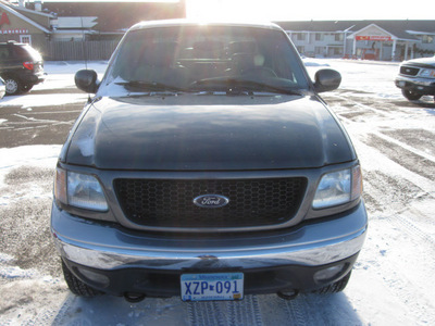 ford f 150 2002 dk  gray lariat fx4 gasoline 8 cylinders 4 wheel drive automatic with overdrive 55811