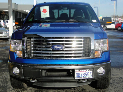 ford f 150 2011 blue gasoline 6 cylinders 4 wheel drive automatic 98032