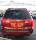 toyota sienna 2005 red van xle 7 passenger gasoline 6 cylinders front wheel drive automatic 46410