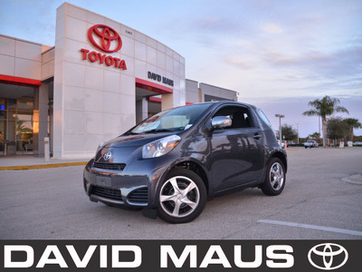 scion iq 2012 gray hatchback 4 cylinders rear wheel drive automatic 32771