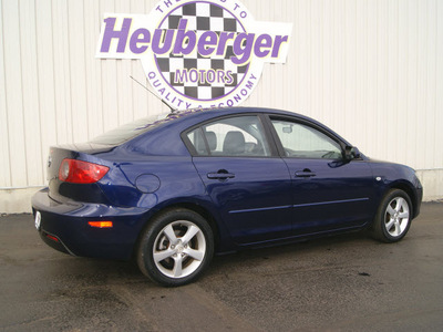 mazda mazda3 2005 blue sedan i gasoline 4 cylinders front wheel drive automatic 80905