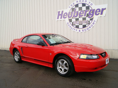 ford mustang 2003 redfire coupe gasoline 6 cylinders rear wheel drive 5 speed manual 80905