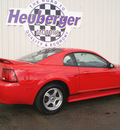 ford mustang 2003 redfire coupe gasoline 6 cylinders rear wheel drive 5 speed manual 80905