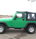 jeep wrangler 2004 green suv x gasoline 6 cylinders 4 wheel drive 80504