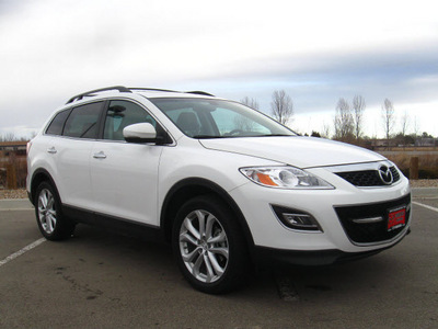 mazda cx 9 2011 white suv grand touring gasoline 6 cylinders all whee drive automatic 80504