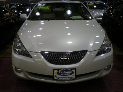 toyota camry solara 2005 white coupe gasoline 6 cylinders front wheel drive automatic 13502