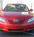 toyota camry 2007 red sedan le gasoline 4 cylinders front wheel drive automatic 46410