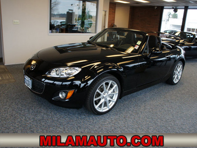 mazda mx 5 miata 2009 black gasoline 4 cylinders rear wheel drive 6 speed manual 98371