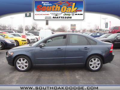 volvo s40 2005 blue sedan t5 gasoline 5 cylinders front wheel drive automatic with overdrive 60443