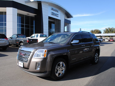 gmc terrain 2012 mocha stee suv slt 2 flex fuel 4 cylinders front wheel drive automatic 76087