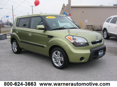 kia soul 2010 green hatchback gasoline 4 cylinders front wheel drive automatic with overdrive 45840