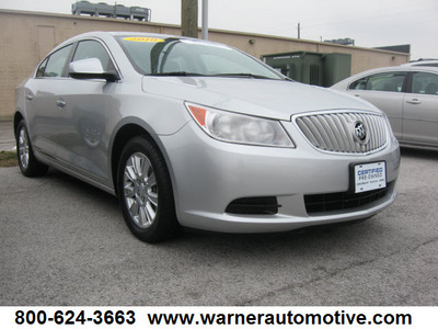 buick lacrosse 2010 silver sedan cx gasoline 6 cylinders front wheel drive automatic 45840