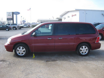 mercury monterey 2005 red van convenience gasoline 6 cylinders front wheel drive automatic 62863