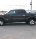 ford f 150 2012 black xlt gasoline 6 cylinders 4 wheel drive 6 speed automatic 62863