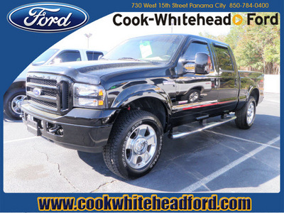 ford f 250 super duty 2007 black lariat diesel 8 cylinders 4 wheel drive automatic 32401