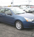 ford focus 2009 blue sedan se gasoline 4 cylinders front wheel drive automatic with overdrive 13212