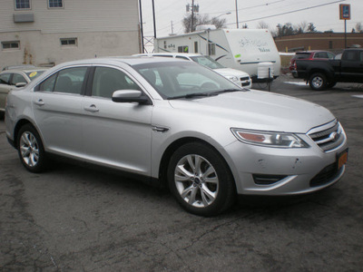 ford taurus 2010 silver sedan sel gasoline 6 cylinders front wheel drive automatic 13212