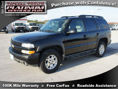 chevrolet tahoe 2006 black suv z71 gasoline 8 cylinders 4 wheel drive automatic 77388