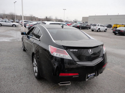 acura tl 2010 black sedan tech 18 inch wheels gasoline 6 cylinders front wheel drive automatic with overdrive 60462